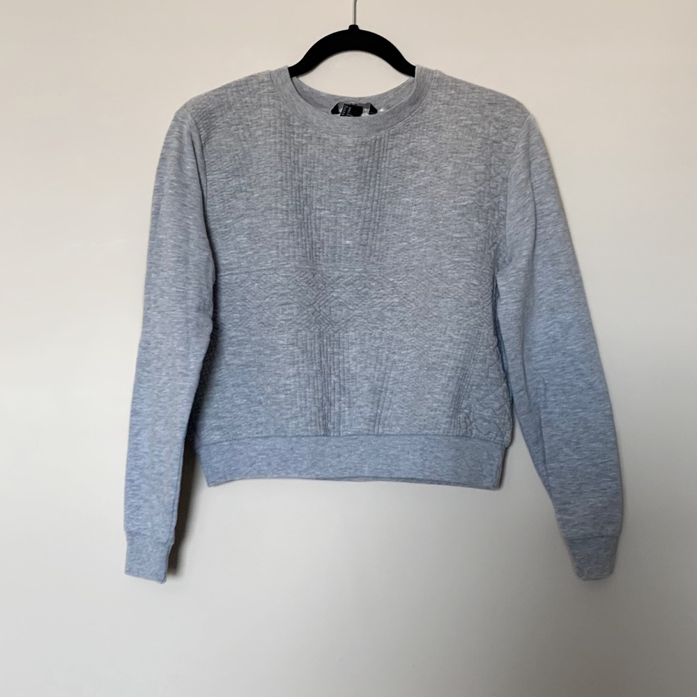 H&M Cropped Sweatshirt